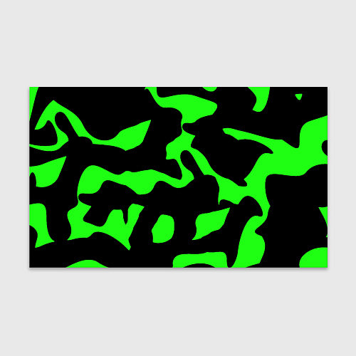 Бумага для упаковки Зелёный камуфляж милитари / 3D-принт – фото 1