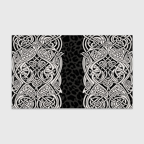 Бумага для упаковки Скандинавский кельтский узор / 3D-принт – фото 1