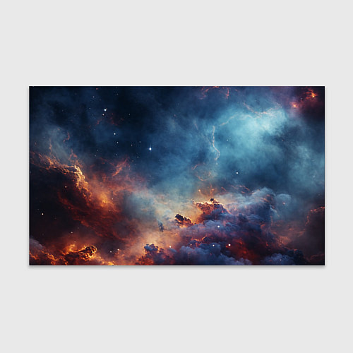 Бумага для упаковки Космическая даль / 3D-принт – фото 1