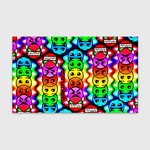 Бумага для упаковки Geometry smile dash / 3D-принт – фото 1