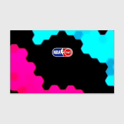 Бумага для упаковки NBA текстура соты / 3D-принт – фото 1