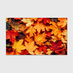 Бумага для упаковки Осенние кленовые листья, цвет: 3D-принт