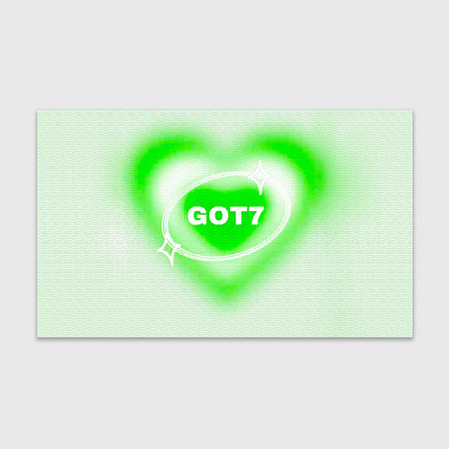 Бумага для упаковки Got7 сердце / 3D-принт – фото 1