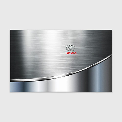 Бумага для упаковки Toyota metalic brend / 3D-принт – фото 1