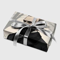 Бумага для упаковки Достоевский зимняя аллея, цвет: 3D-принт — фото 2