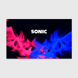 Бумага для упаковки Sonic neon flame, цвет: 3D-принт