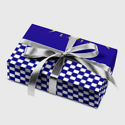 Бумага для упаковки Cyberpunk 2077 клетка, цвет: 3D-принт — фото 2