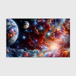 Бумага для упаковки Космические звезды, цвет: 3D-принт