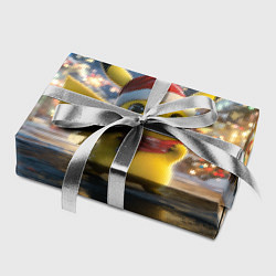 Бумага для упаковки Новогодний Пикачу, цвет: 3D-принт — фото 2