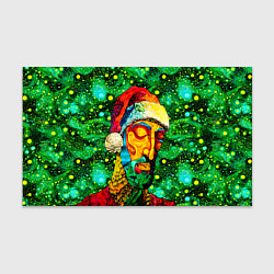 Бумага для упаковки Ded Moroz: pop-art-brut-nouveau pointillism, цвет: 3D-принт