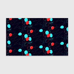 Бумага для упаковки Воздушные шары для праздника, цвет: 3D-принт