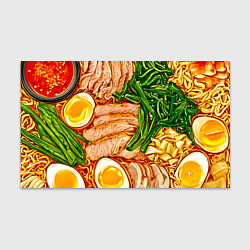 Бумага для упаковки Суп рамен, цвет: 3D-принт