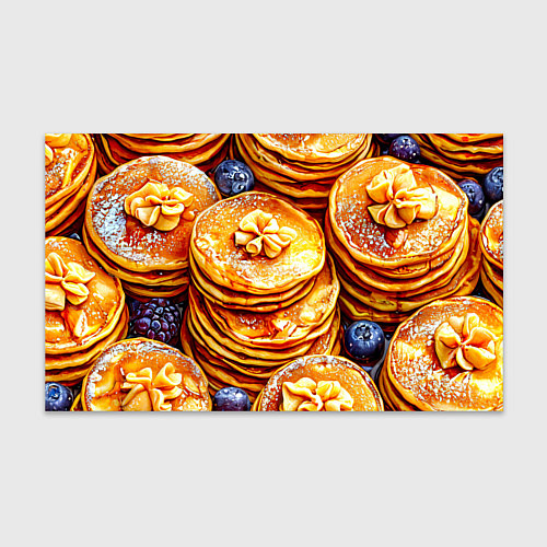 Бумага для упаковки Блинчики / 3D-принт – фото 1