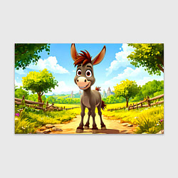 Бумага для упаковки Ослик, цвет: 3D-принт