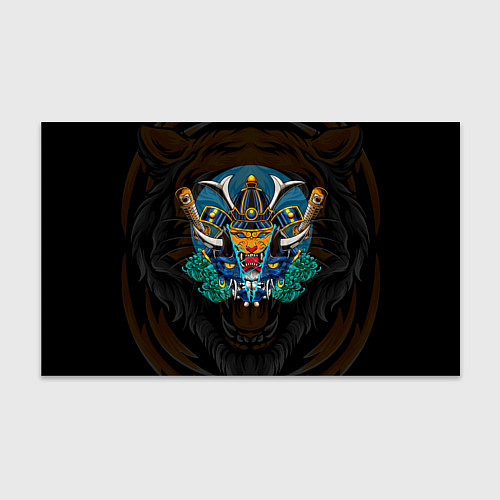 Бумага для упаковки Демон они тигр / 3D-принт – фото 1