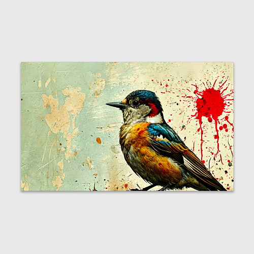 Бумага для упаковки Кукушка / 3D-принт – фото 1