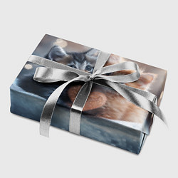 Бумага для упаковки Влюбленные котята с сердечком, цвет: 3D-принт — фото 2