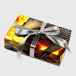 Бумага для упаковки Броненосец в огне, цвет: 3D-принт — фото 2