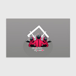 Бумага для упаковки Персонажи из Игра в кальмара, цвет: 3D-принт