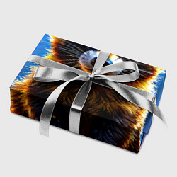 Бумага для упаковки Росомаха в искрах, цвет: 3D-принт — фото 2