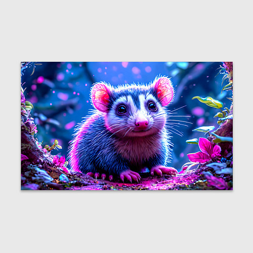 Бумага для упаковки Малыш опоссум / 3D-принт – фото 1