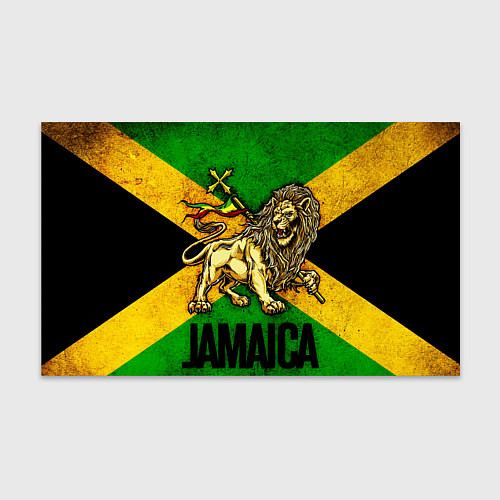 Бумага для упаковки Jamaica lion flag / 3D-принт – фото 1