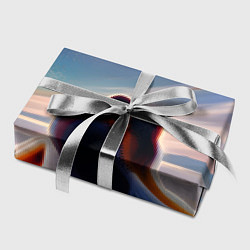 Бумага для упаковки Влюбленные на рассвете, цвет: 3D-принт — фото 2