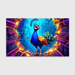 Бумага для упаковки Павлинчик, цвет: 3D-принт