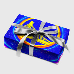 Бумага для упаковки Голден Стэйт Уорриорз звездный, цвет: 3D-принт — фото 2