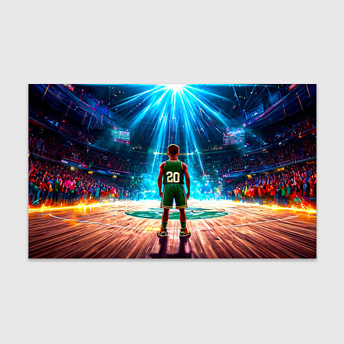 Бумага для упаковки Двадцатый из Бостон Селтикс / 3D-принт – фото 1