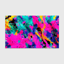Бумага для упаковки Абстракция - purple-green ugliness, цвет: 3D-принт