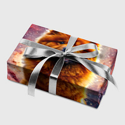 Бумага для упаковки Чау-чау в космосе, цвет: 3D-принт — фото 2