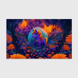 Бумага для упаковки Сказочный единорог, цвет: 3D-принт