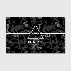 Бумага для упаковки 30 Seconds to Mars - poster, цвет: 3D-принт