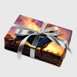 Бумага для упаковки Скотч-терьер в космосе, цвет: 3D-принт — фото 2