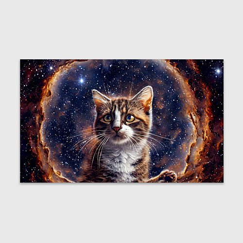 Бумага для упаковки Сноу-шу в космосе / 3D-принт – фото 1