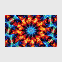 Бумага для упаковки Фрактальная узорная абстракция, цвет: 3D-принт