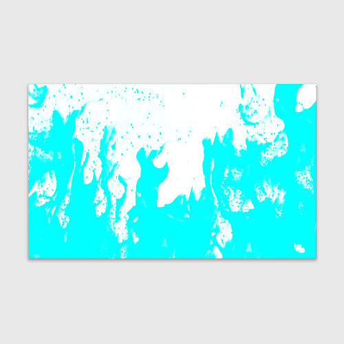 Бумага для упаковки Голубой огонь текстура / 3D-принт – фото 1