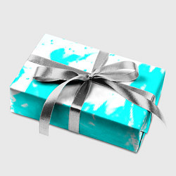 Бумага для упаковки Голубой огонь текстура, цвет: 3D-принт — фото 2