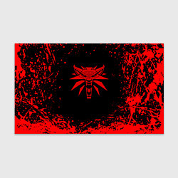 Бумага для упаковки Ведьмак красные краски, цвет: 3D-принт