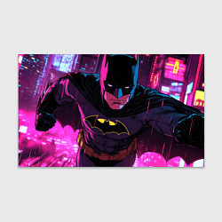 Бумага для упаковки Бэтмен в фиолетовом свете, цвет: 3D-принт