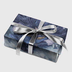 Бумага для упаковки Бэтмен на фоне снегопада, цвет: 3D-принт — фото 2