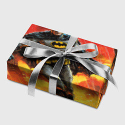 Бумага для упаковки Бэтмен застыл в воздухе, цвет: 3D-принт — фото 2