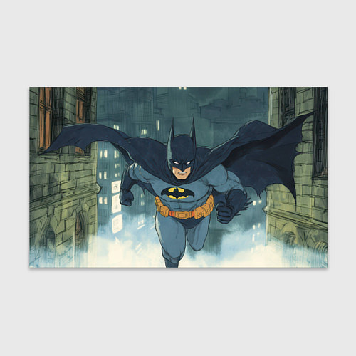 Бумага для упаковки Бэтмен старый стиль / 3D-принт – фото 1