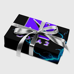 Бумага для упаковки Dota неоновый шторм, цвет: 3D-принт — фото 2