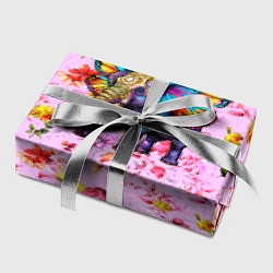 Бумага для упаковки Слон с крыльями бабочки, цвет: 3D-принт — фото 2