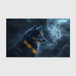 Бумага для упаковки Волк фэнтези стиль, цвет: 3D-принт