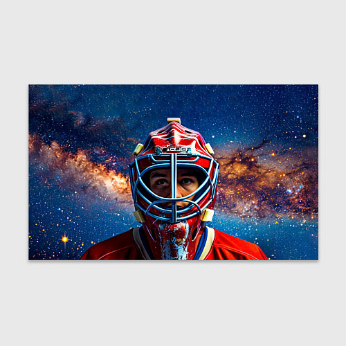 Бумага для упаковки Голкипер в космосе / 3D-принт – фото 1