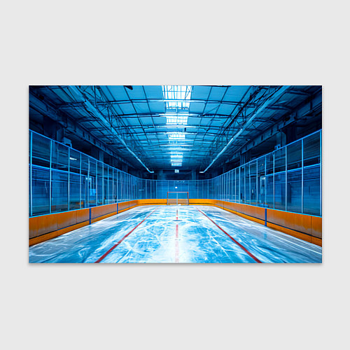 Бумага для упаковки Хоккейная коробка / 3D-принт – фото 1