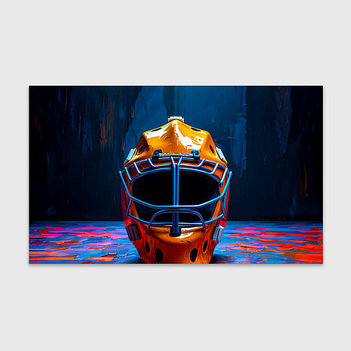 Бумага для упаковки Маска голкипера / 3D-принт – фото 1